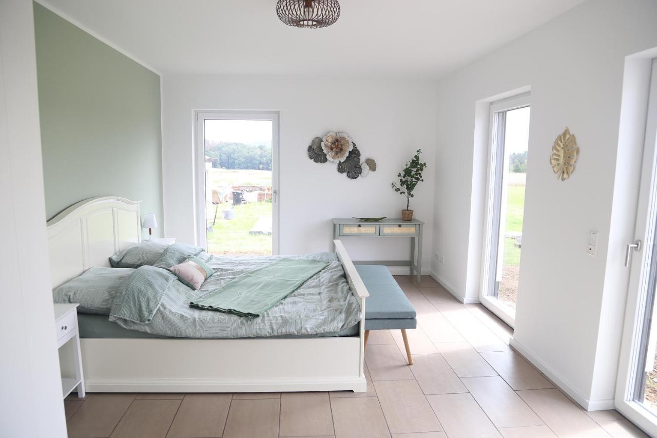 Auszeit Mit Weitblick In Der Saechsischen Schweiz - Kleiner Bauernhof Mit Tieren Und Wallbox Rathmannsdorf Bagian luar foto